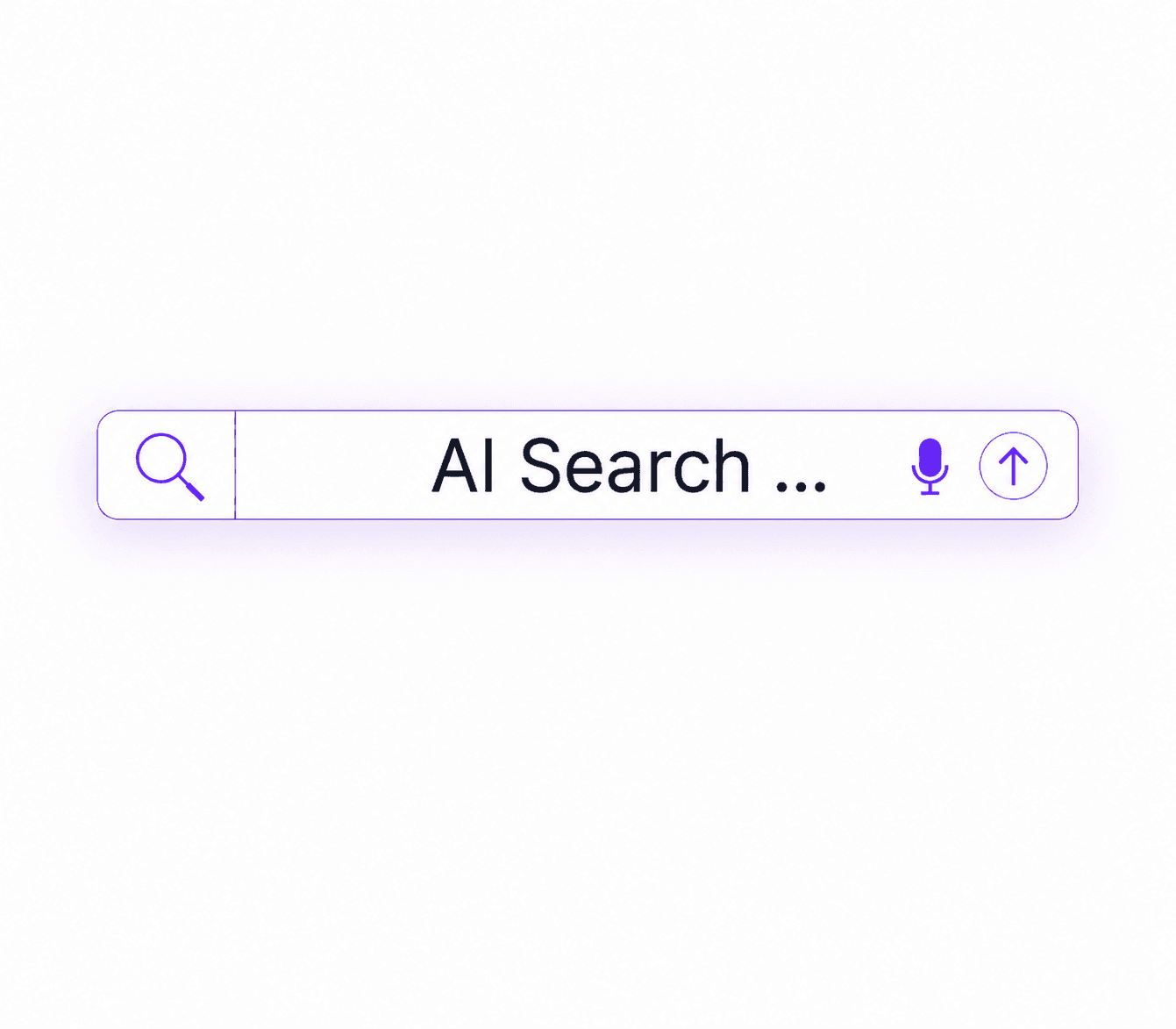 AI Search interface — GEO Metrics agency workflow to track brand visibility in ChatGPT and Gemini