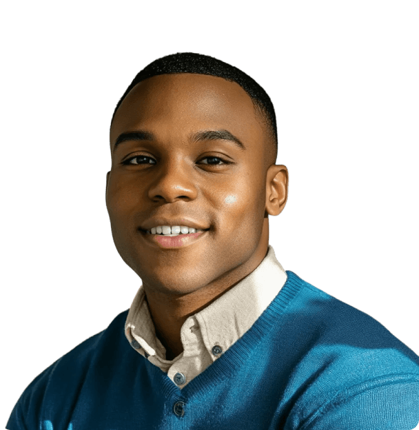 Portrait of David Okafor, Head of Customer Success at Accrue