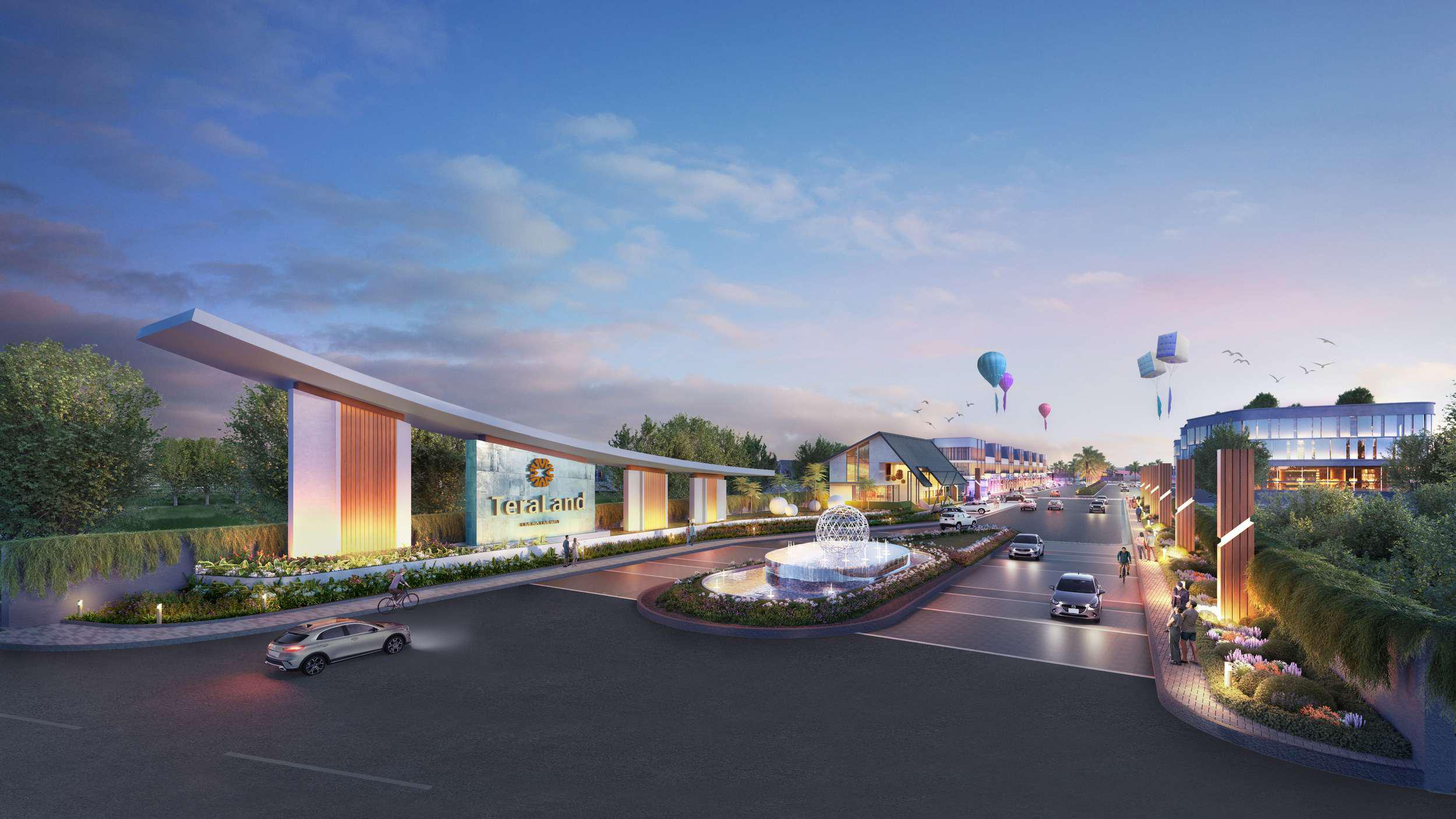 Two red vending machines with panda designs.