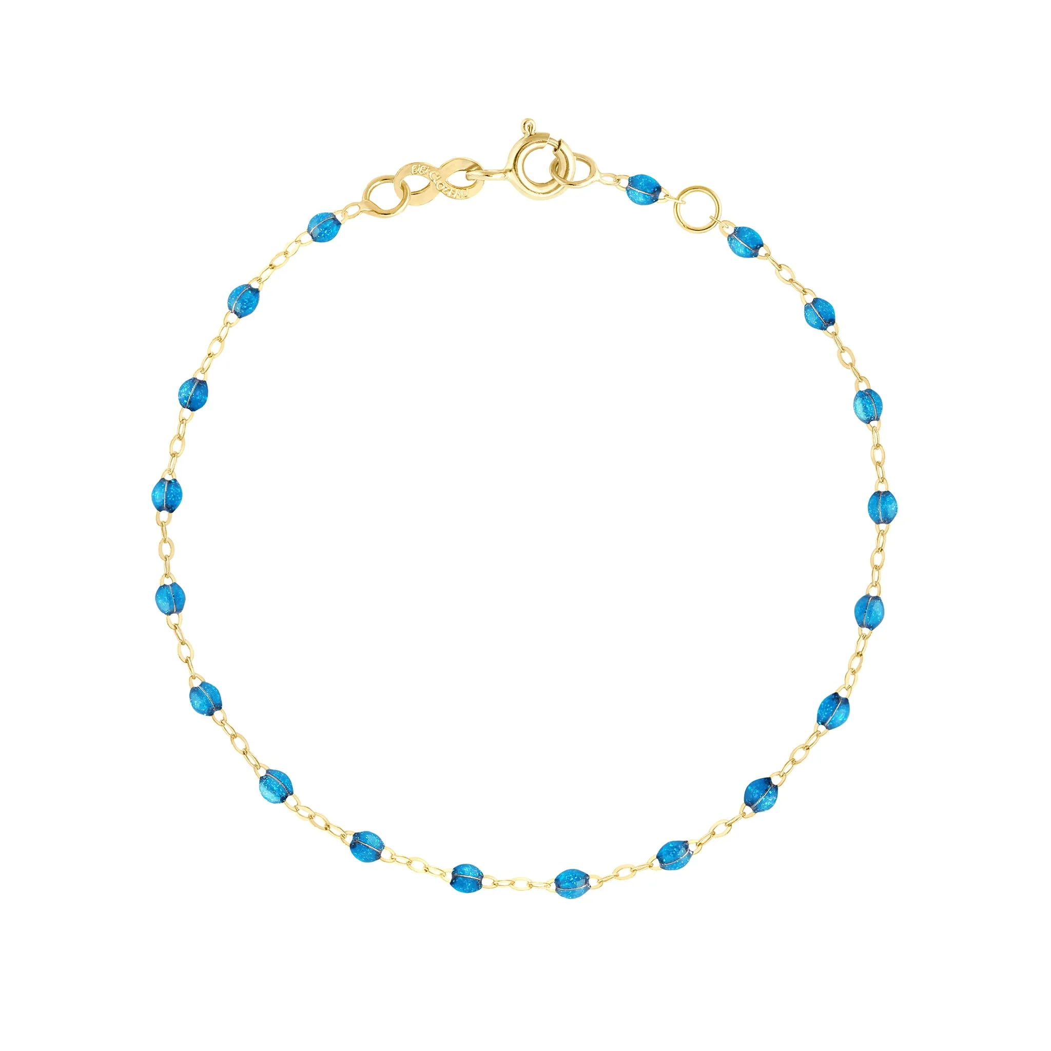 Bracelet azur Classique Gigi, or jaune