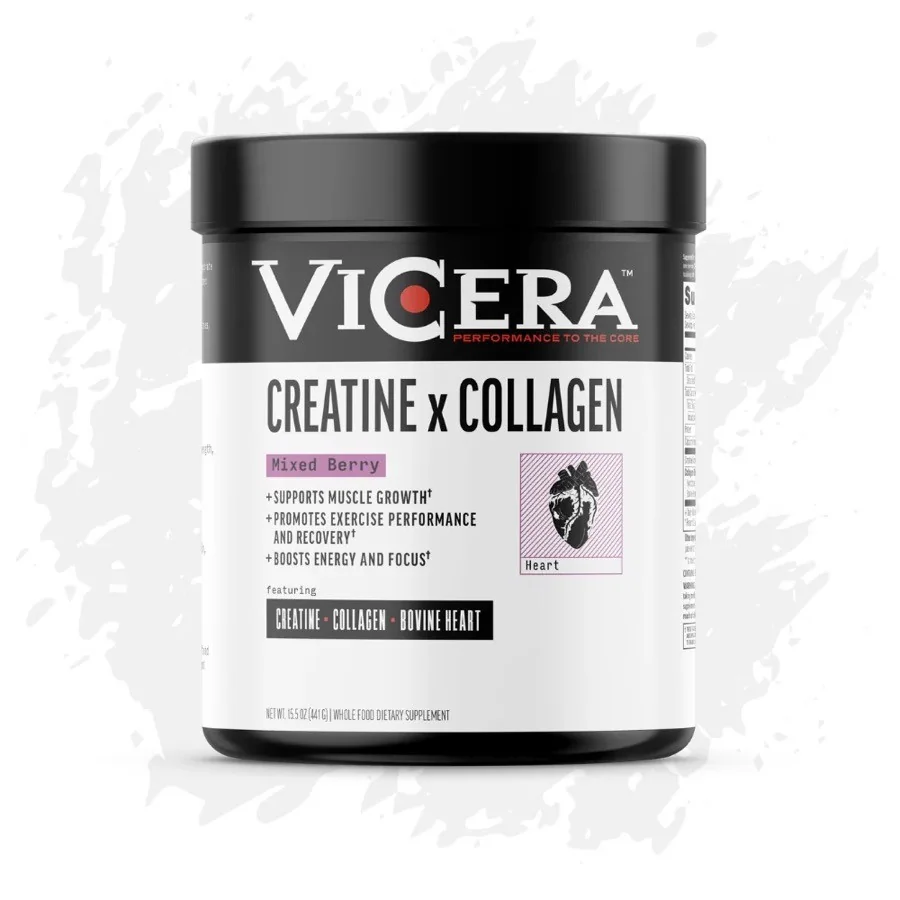 ViCera — Creatine x Collagen · Mixed Berry
