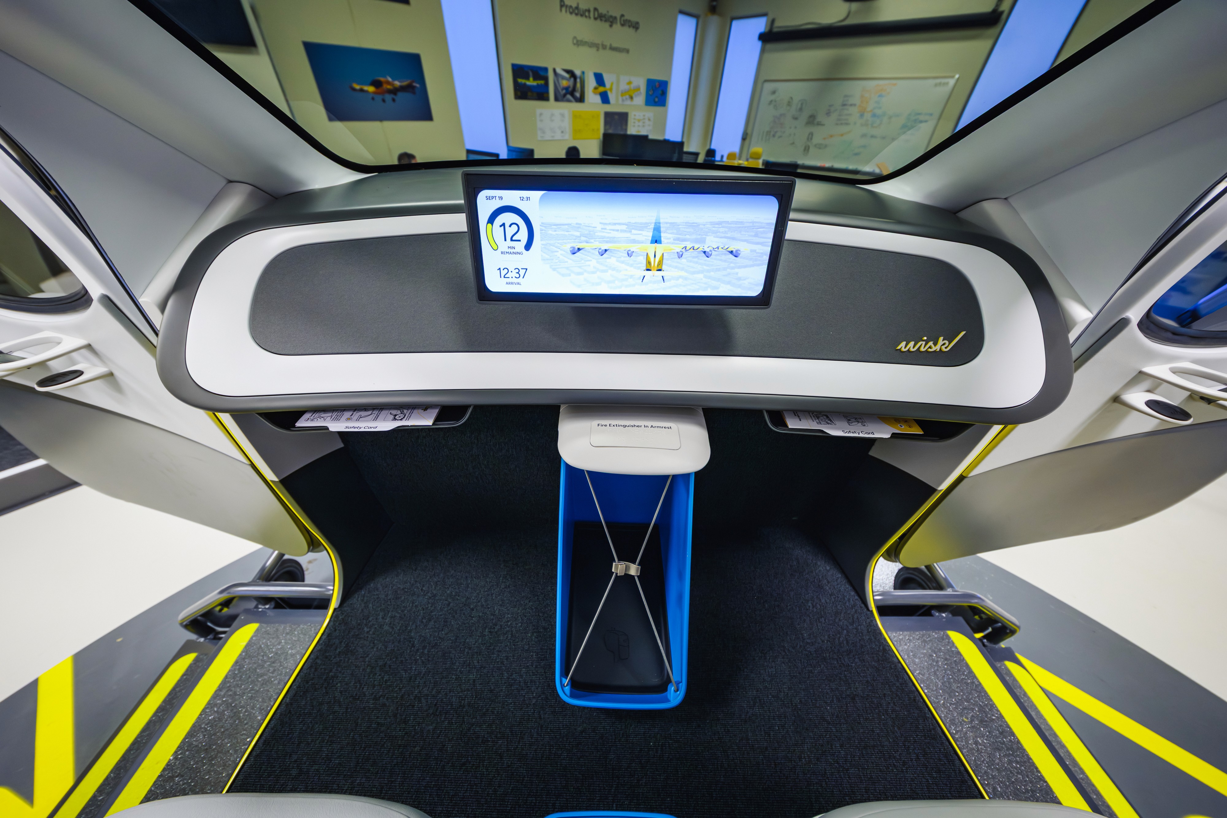Wisk cabin interior