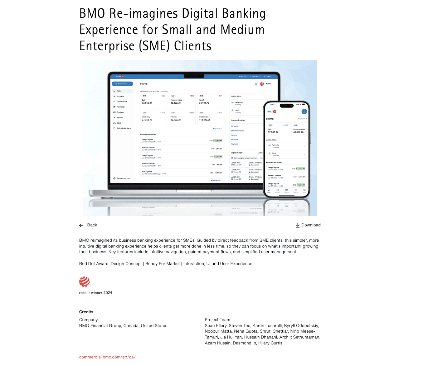 Red Dot Award Winner 2024