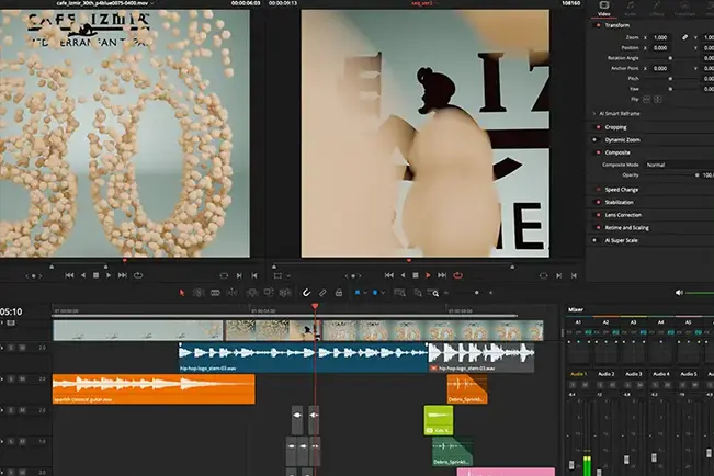 Video editing and post-production for Cafe Izmir’s 30th Anniversary promotional campaign.
