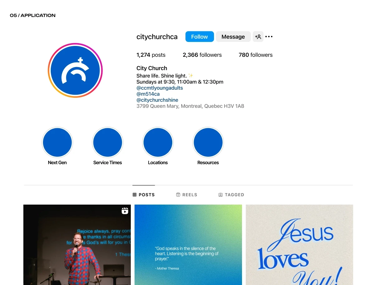 City Church brand guideline