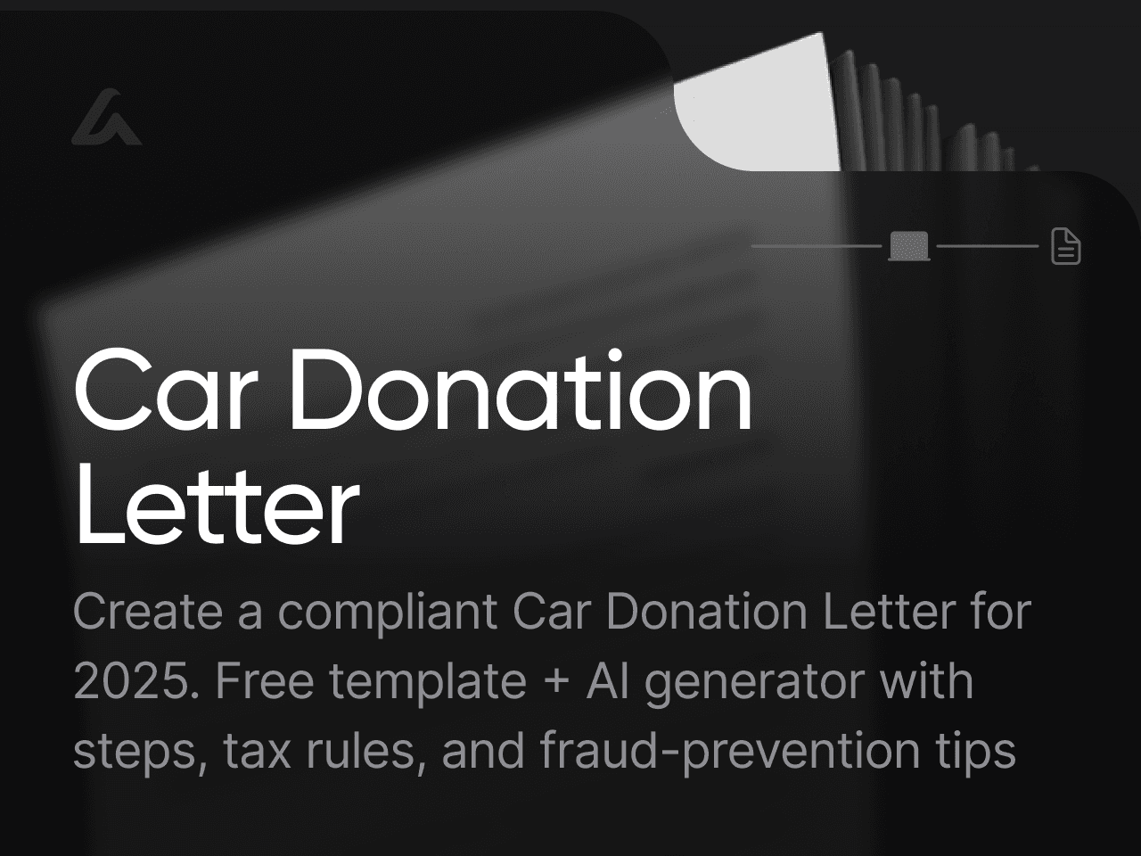 Car Donation Letter