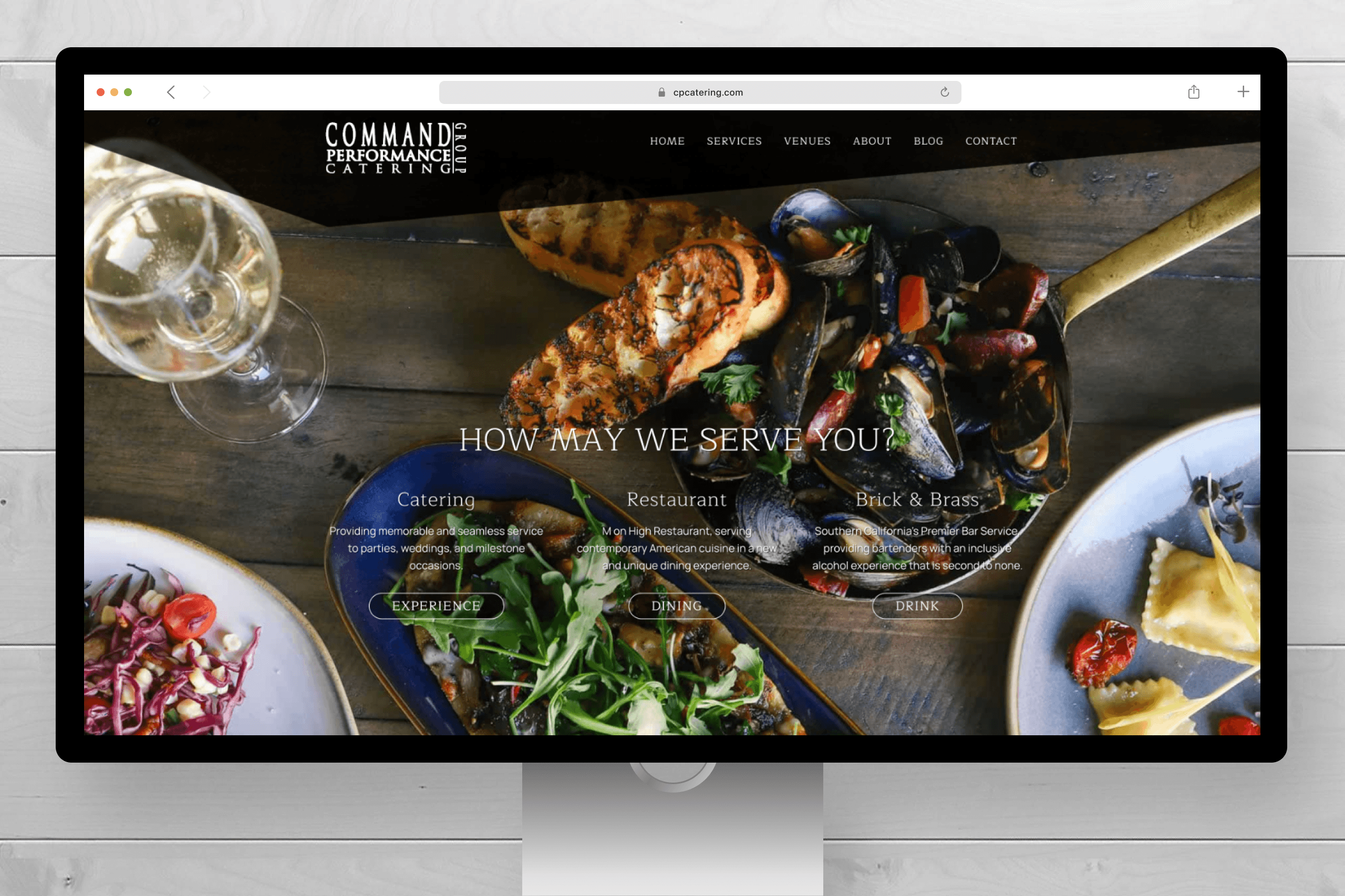 CP Catering Website