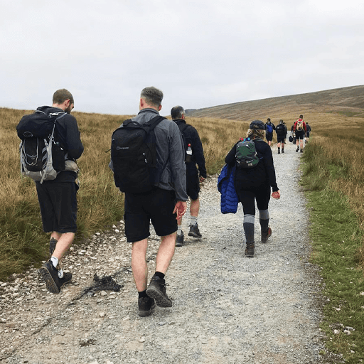 Vianet Team Hiking Yorkshire Three Peaks