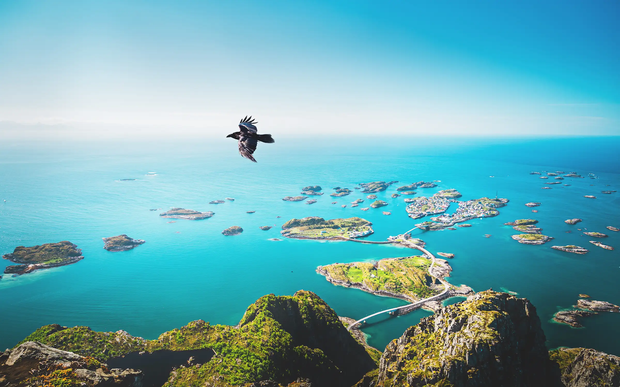 Aktiv sommer i Lofoten