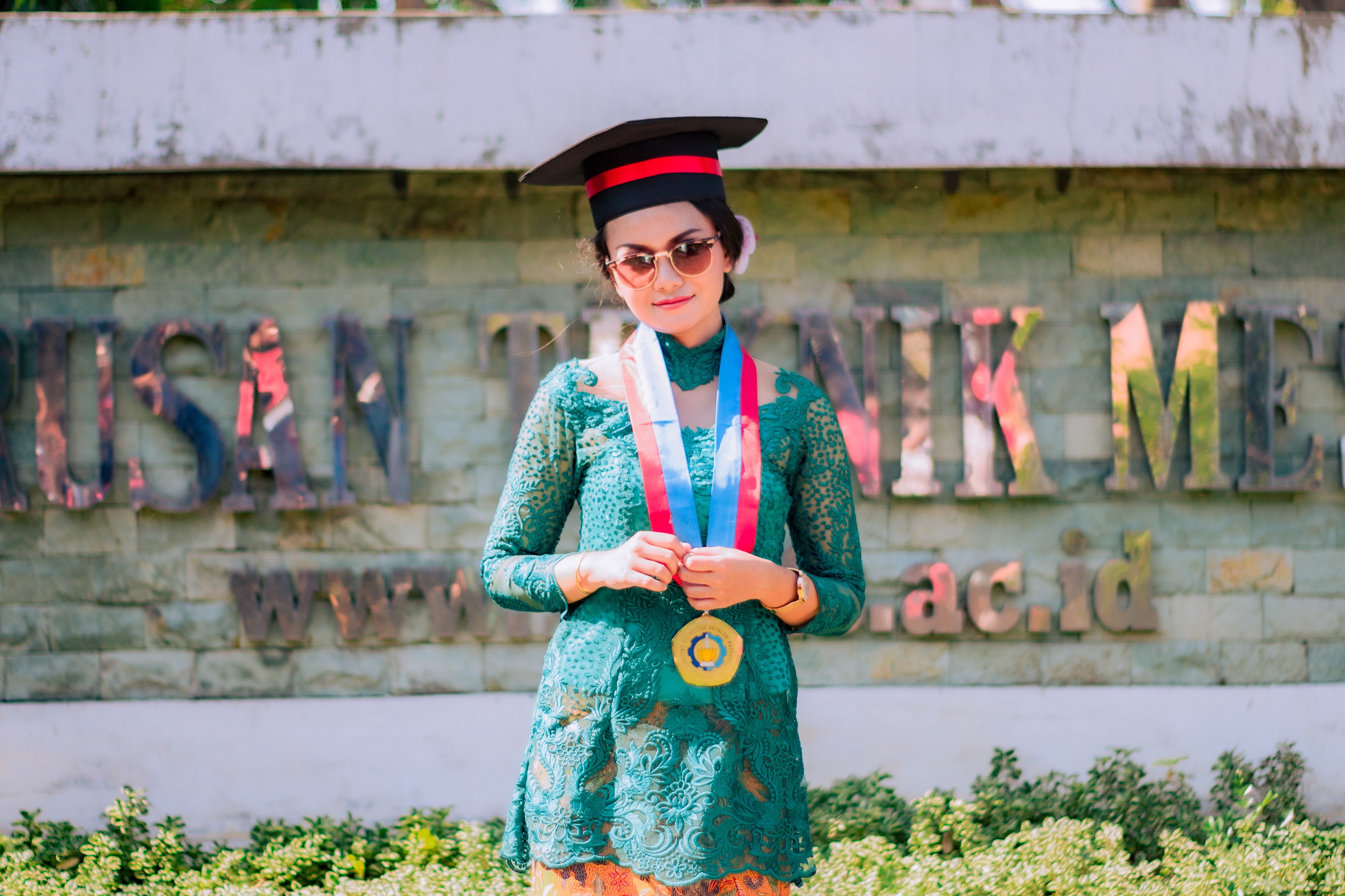 Fidela Graduation Photoshoot at Mechanical Engineering ITS Surabaya