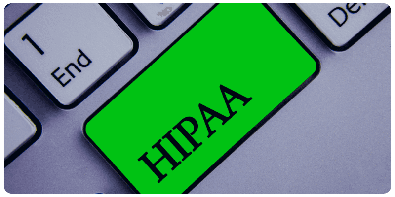 Rules and regulations of HIPAA governing texting in healthcare between staff members