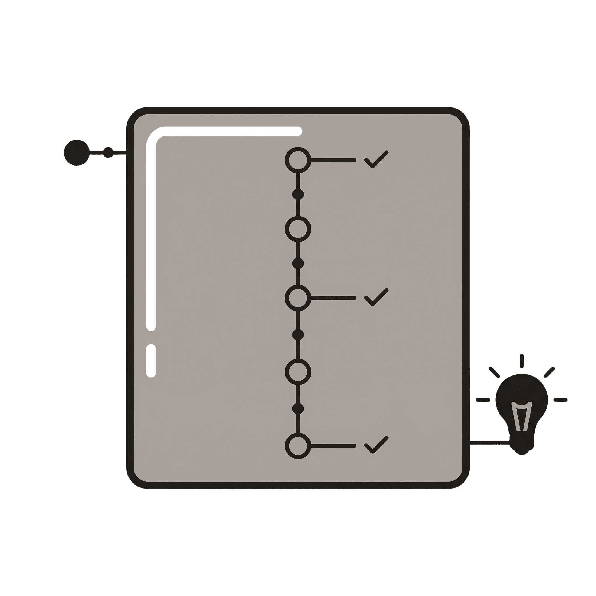 Illustratie van de redenering