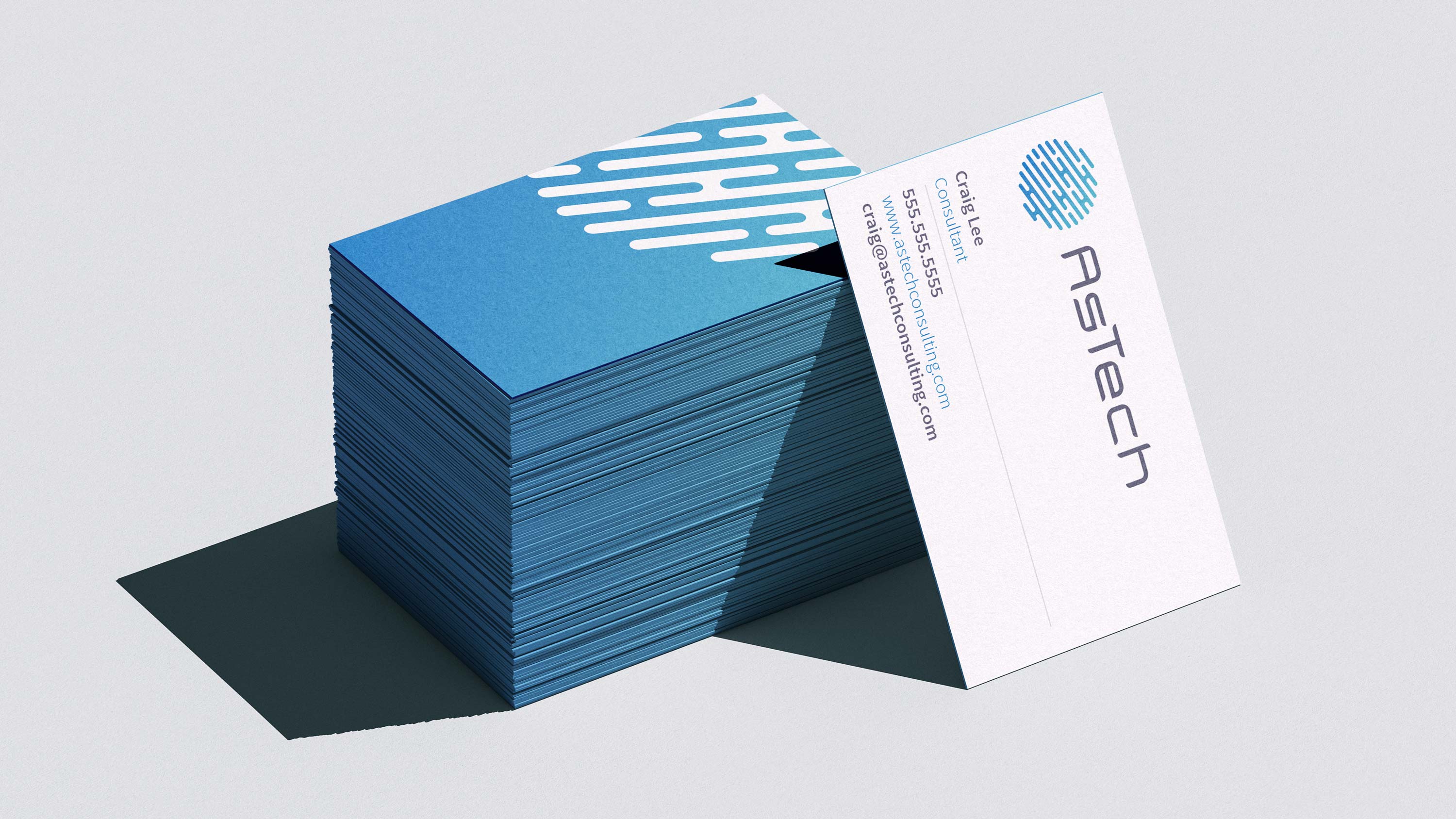 AsTech business cards