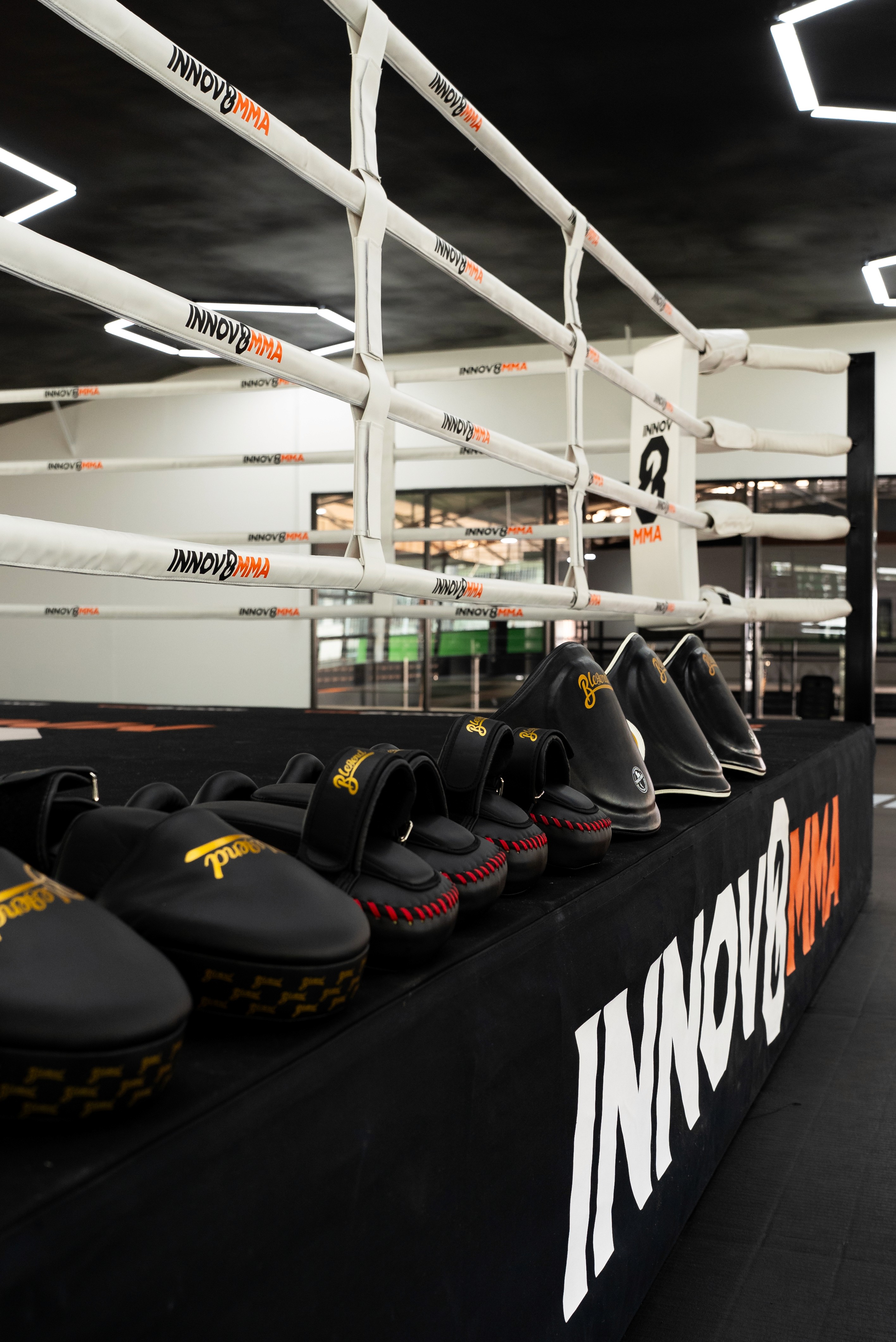 inside INNOV8 MMA gym