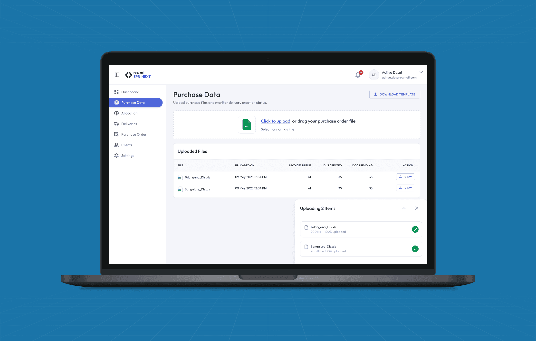 Eager for Nature visual Card