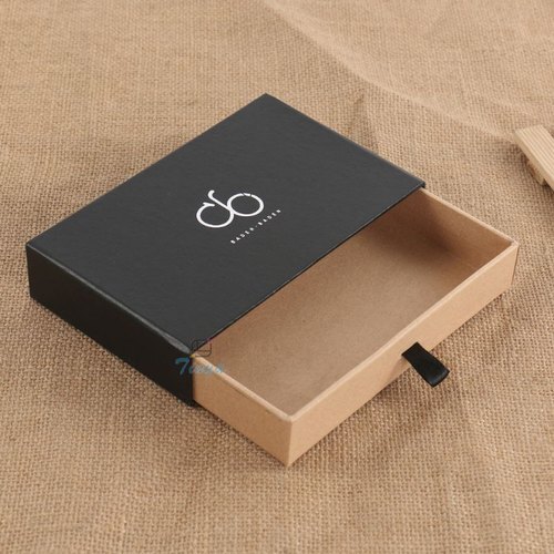 Full colour merch swag pack box open