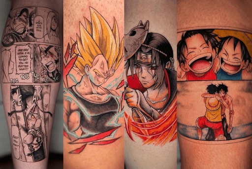 The Best Anime Tattoo Artists