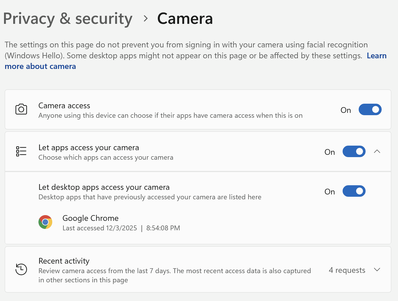 Windows Settings — screenshot 1