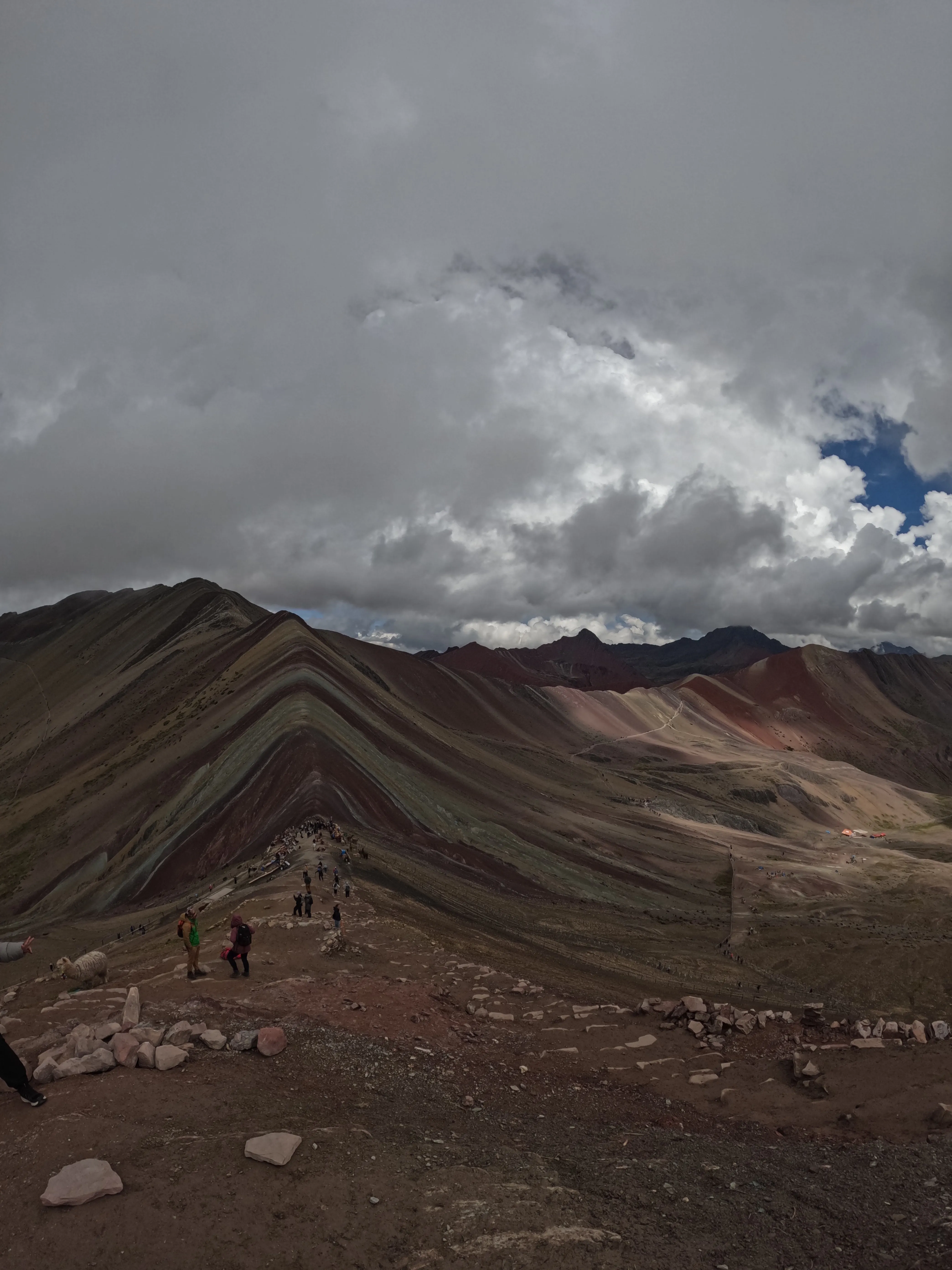 La montagne arc-en-ciel au Pérou