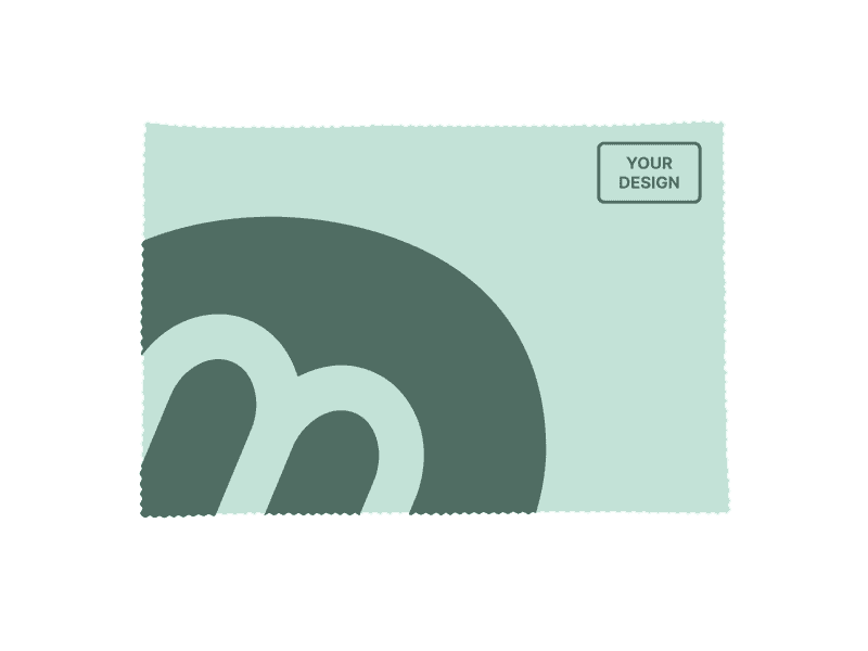 Eco-friendly microfiber screen cleaning cloth for corporate tech gifts