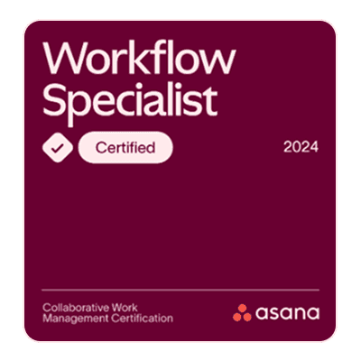 Asana WOrkflow Specialist