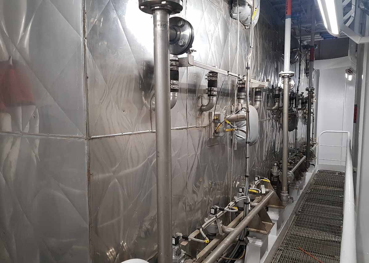 Cladding Installation for Tanks and Vessels