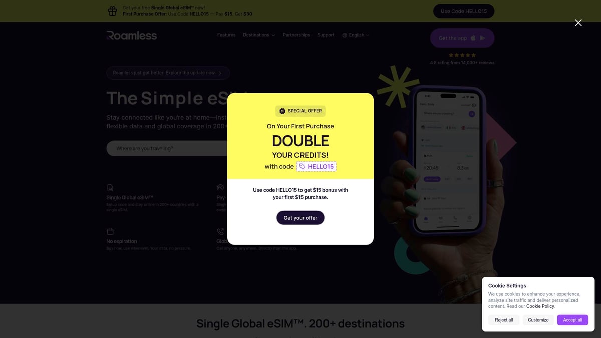 Top 7 Best e Sim Choices for Travelers in 2025 - Roamless