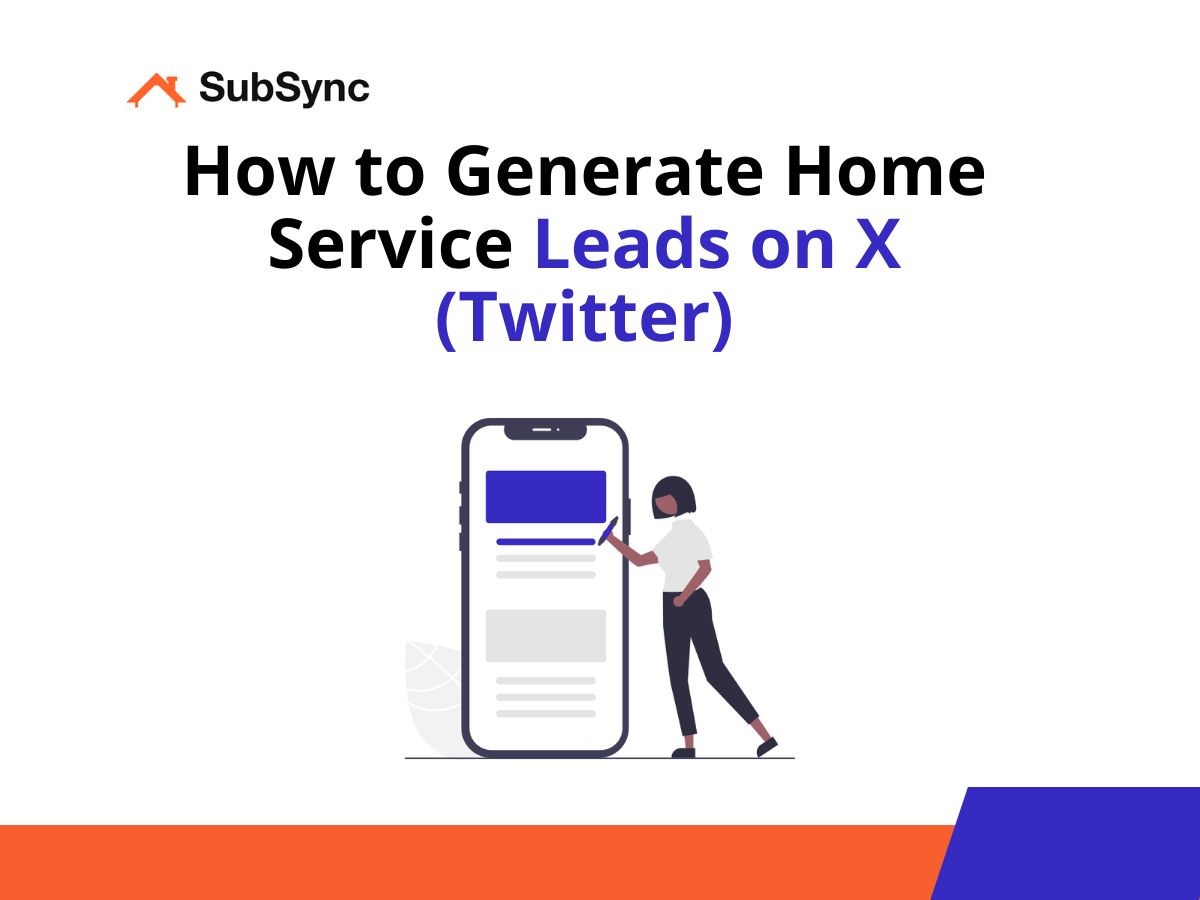 generate leads home service x twitter