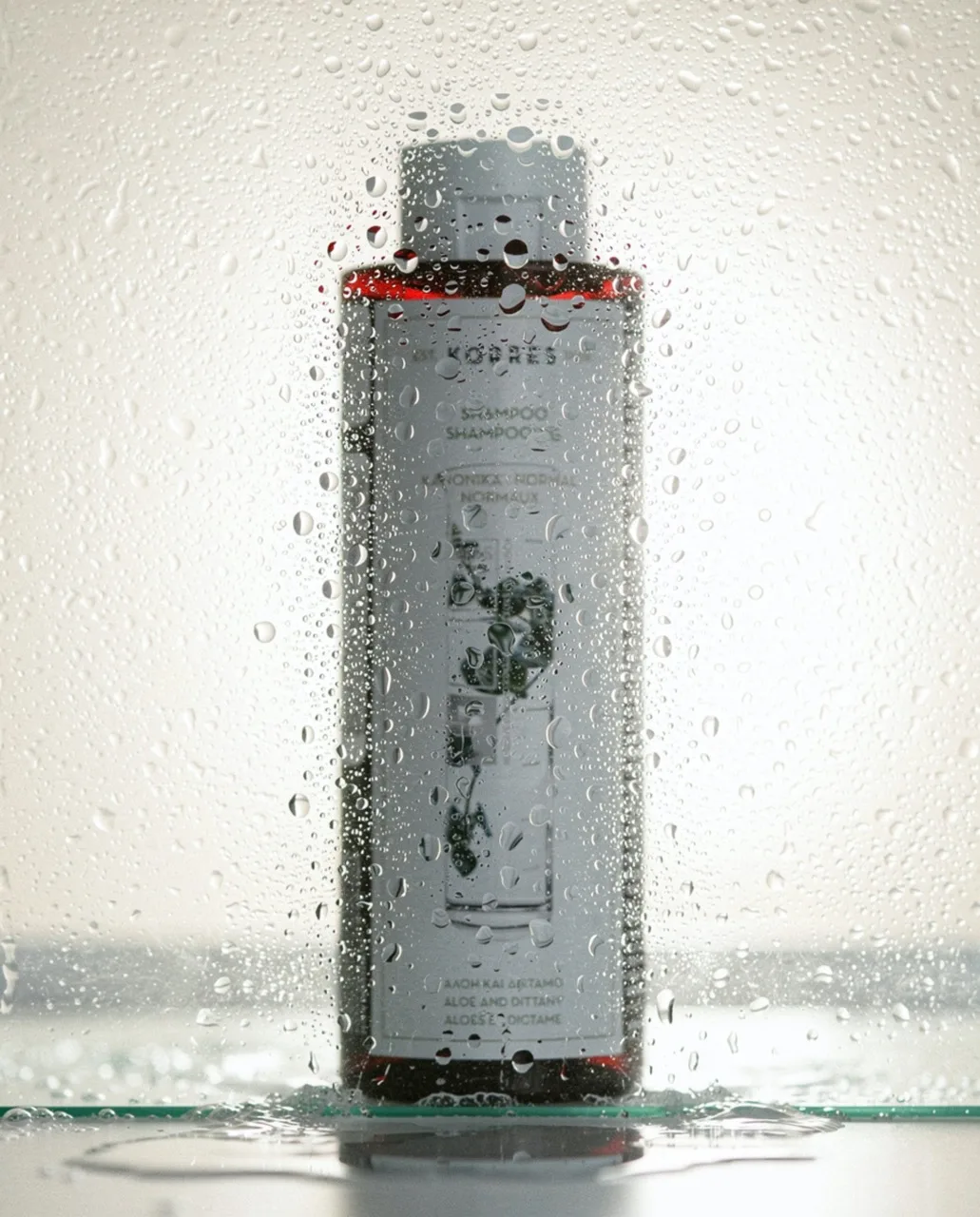 Korres Shampoo campaing ad photography