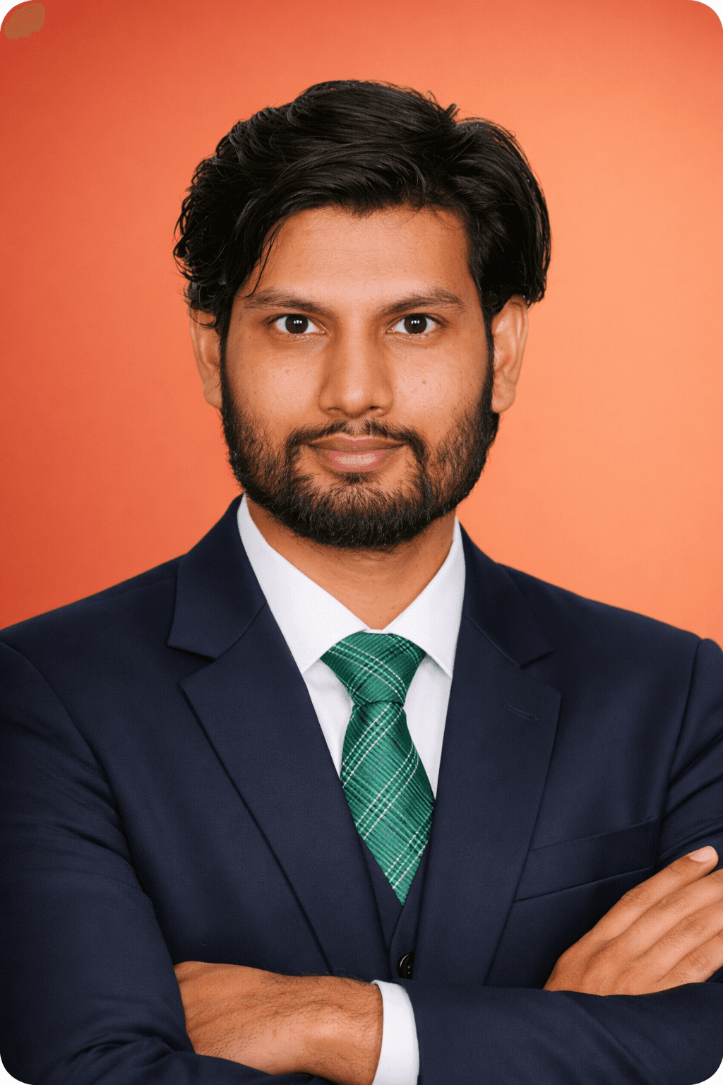 Portrait of female startup founder