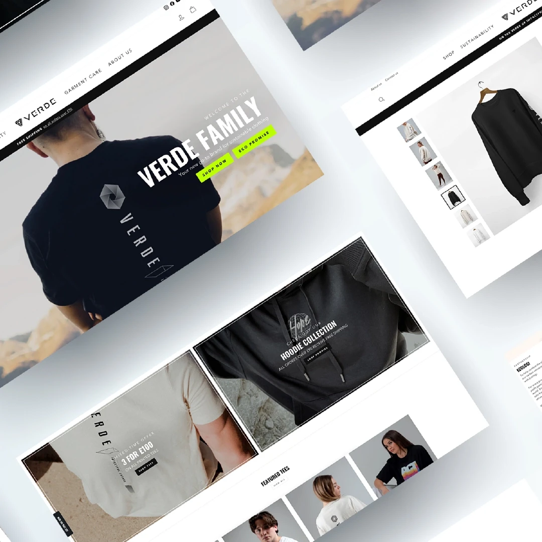 Verde Apparel Website