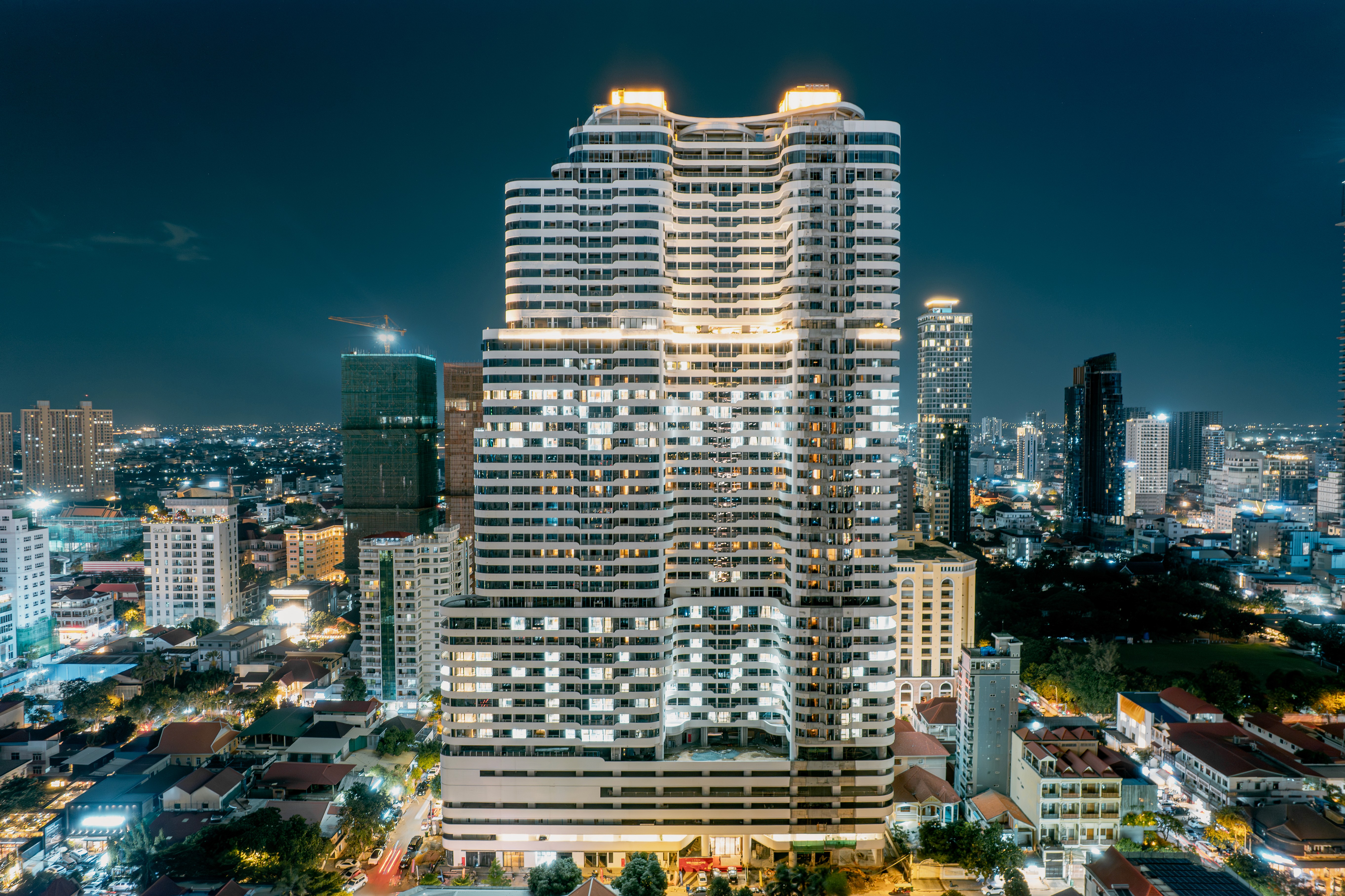 Peter Chy Real Estate: Luxury high-rise condos for sale and rent across Cambodia.