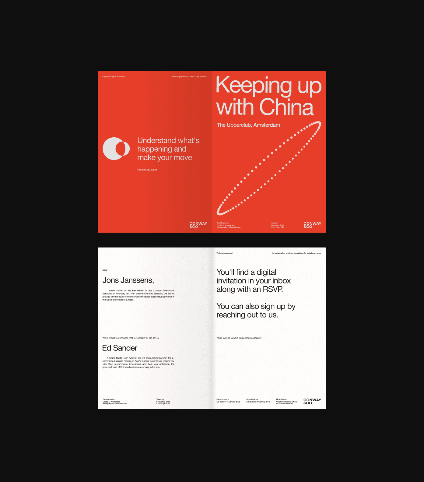 UI detail Conway & Co mockup by analogue agancy
