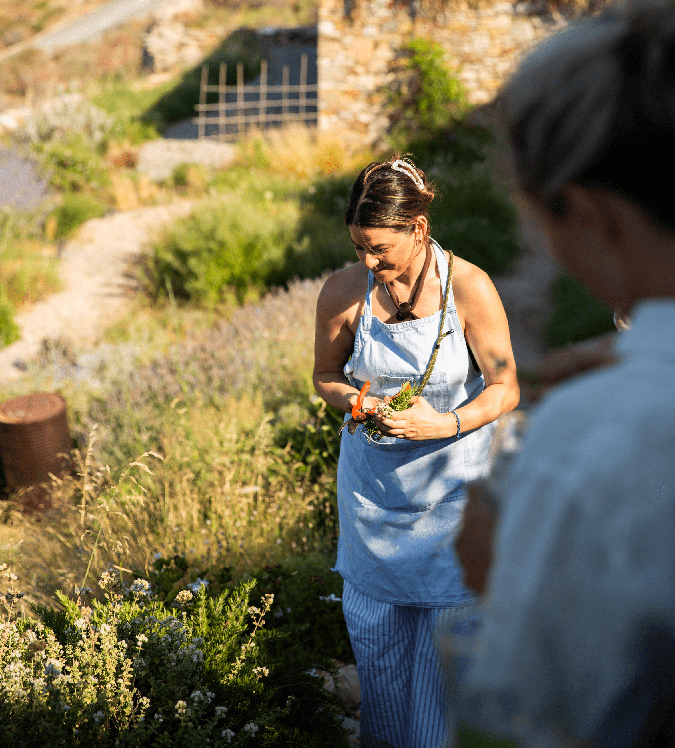 Helena Moursellas - Culinary Host of Notos's Chios Retreat