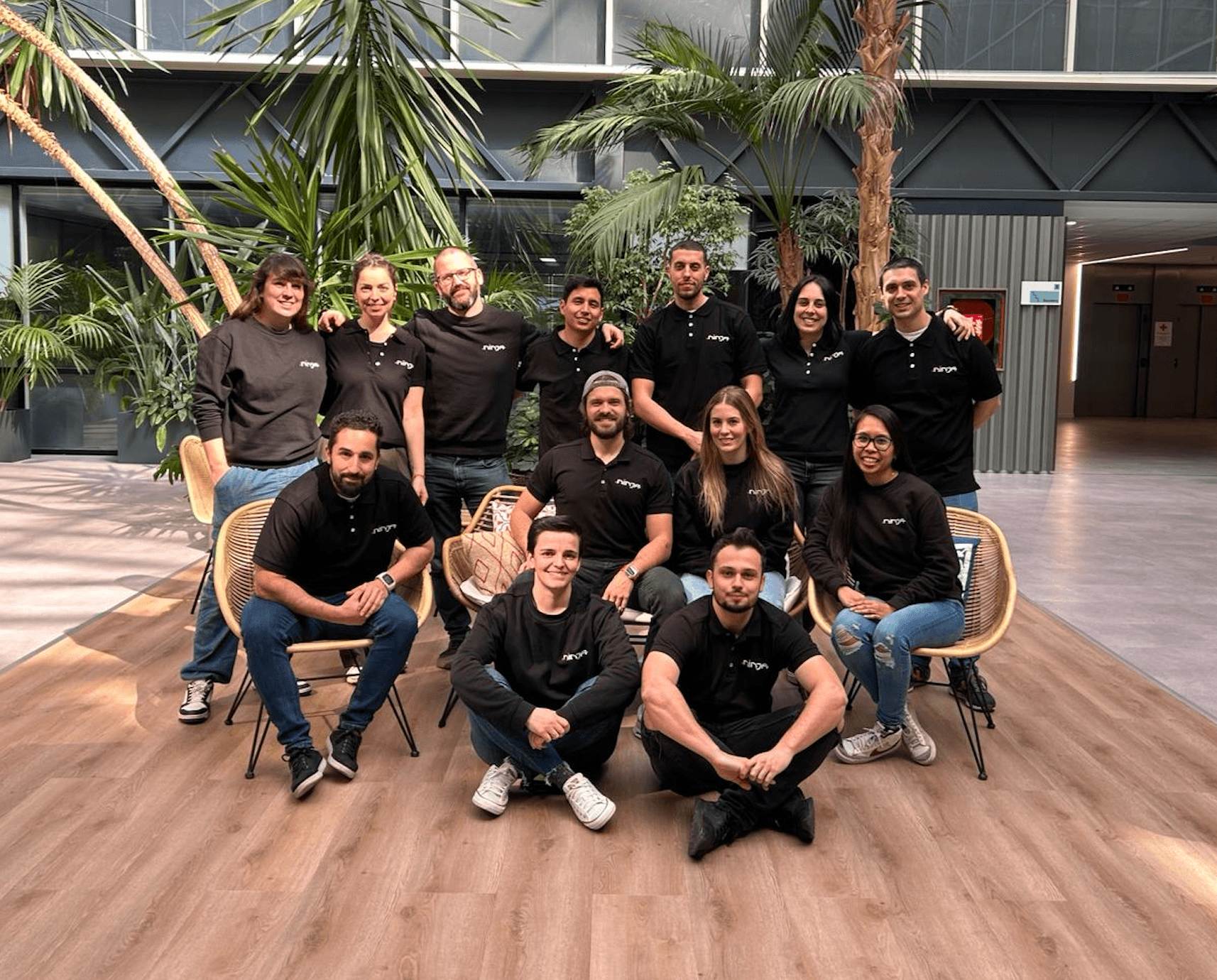 foto del equipo de Formación Ninja