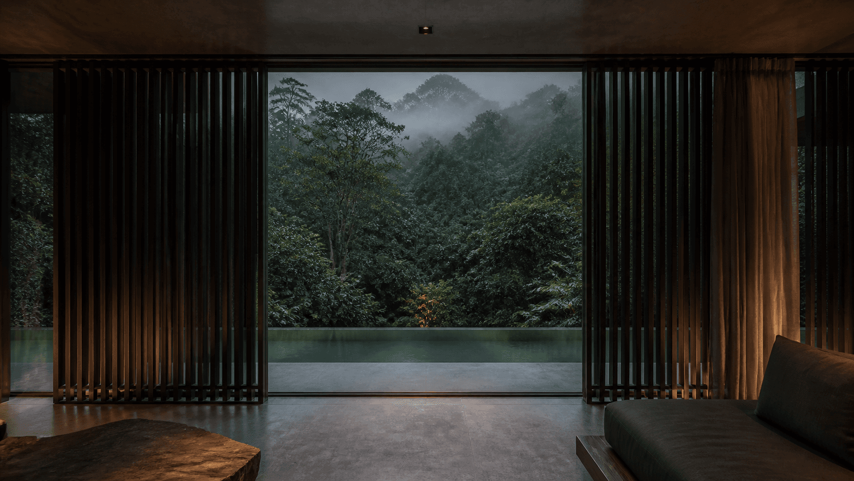 Mata House — interior view