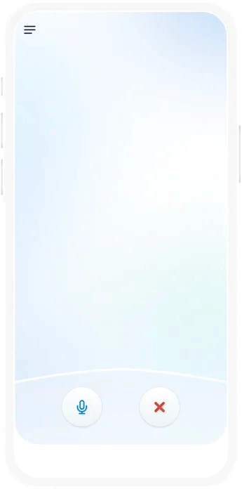 Ask via Text or Voice Illustration