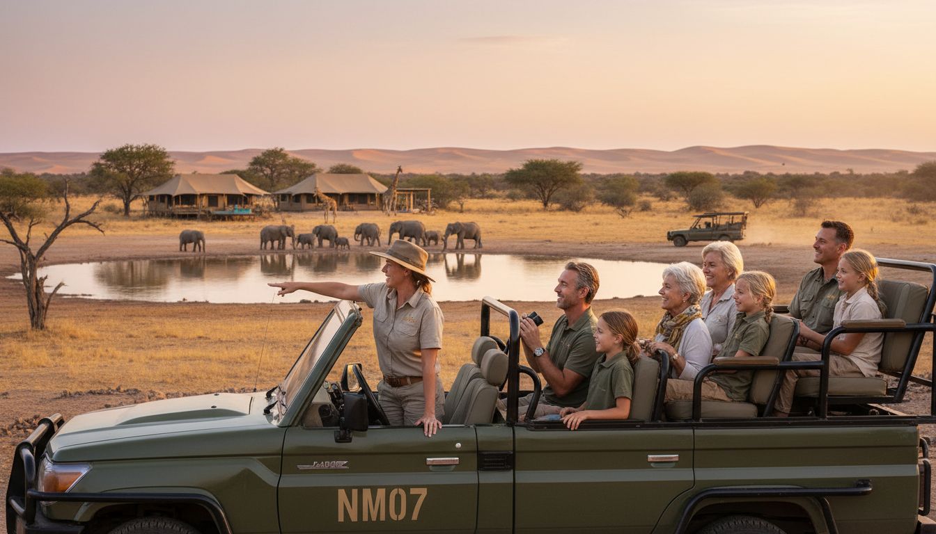 Namibia family safari