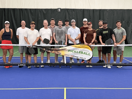 SIGMA Spring Conference pickleball tournament group