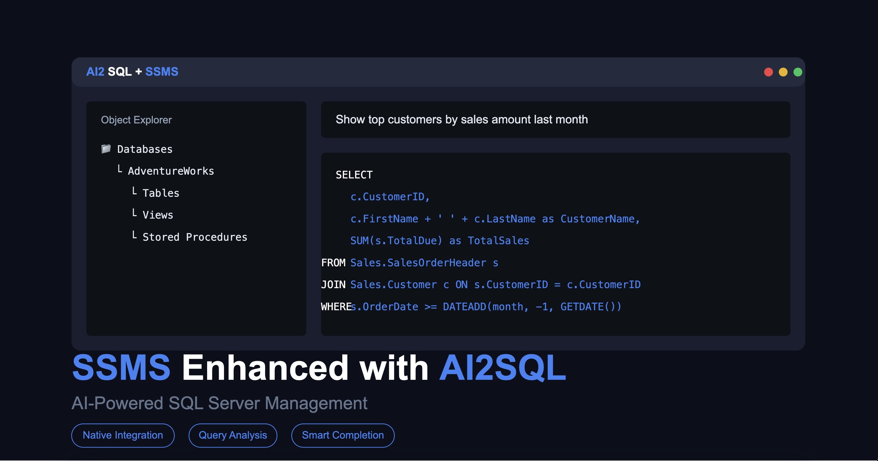 ssms ai sql