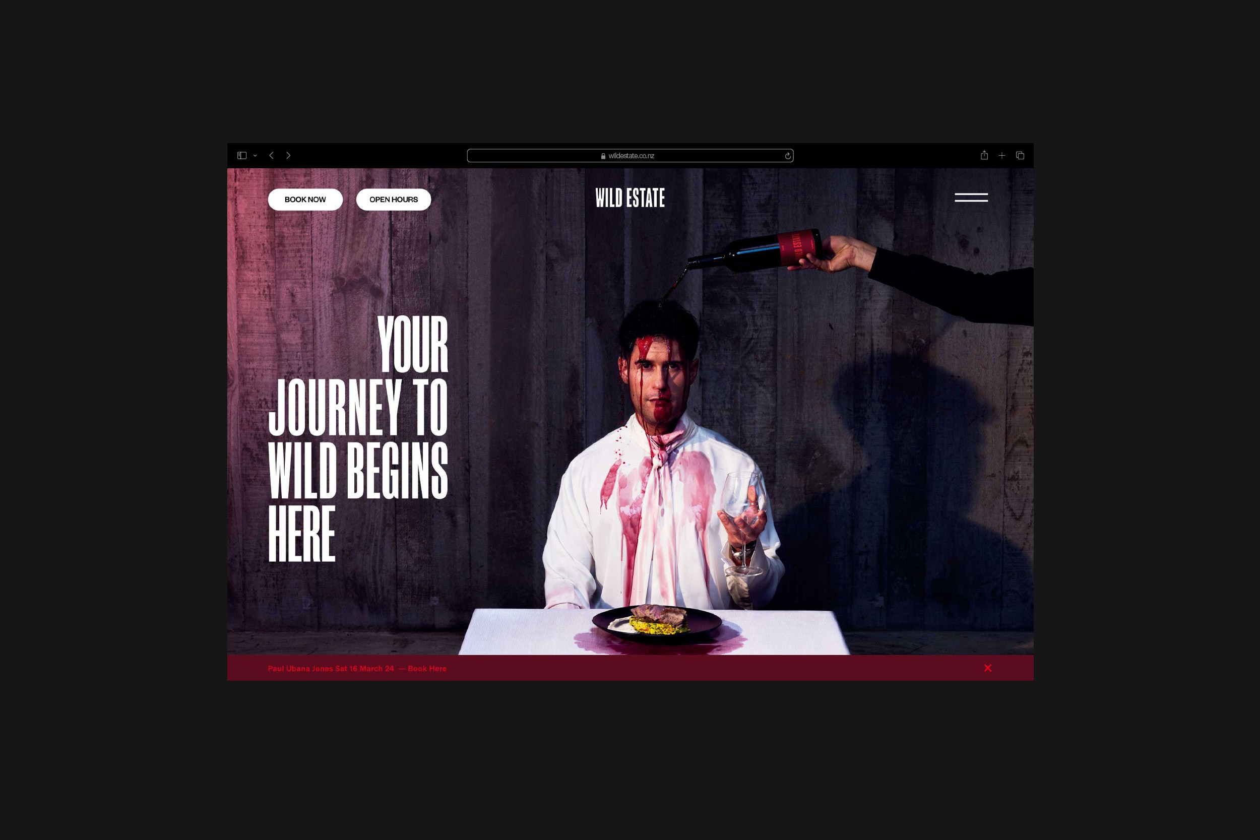 Wild Estate Website Landing Page