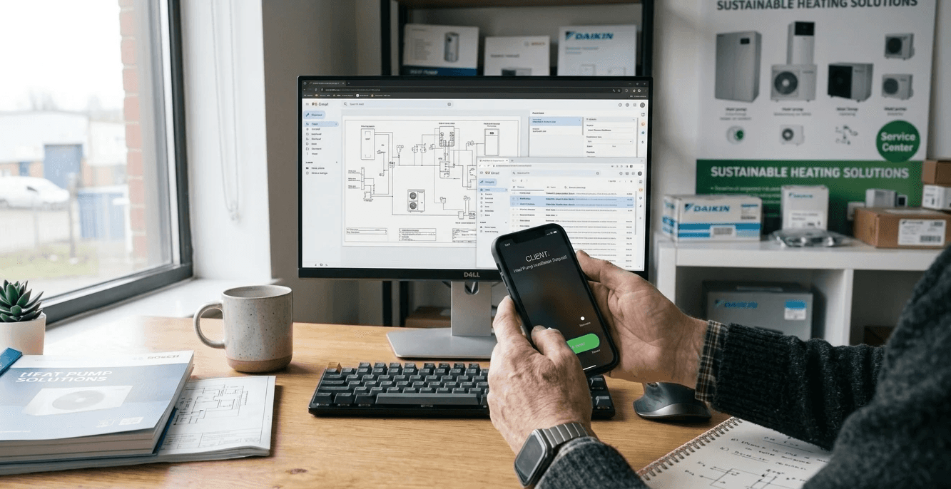 Contatto telefonico per installazione pompa di calore a Padova