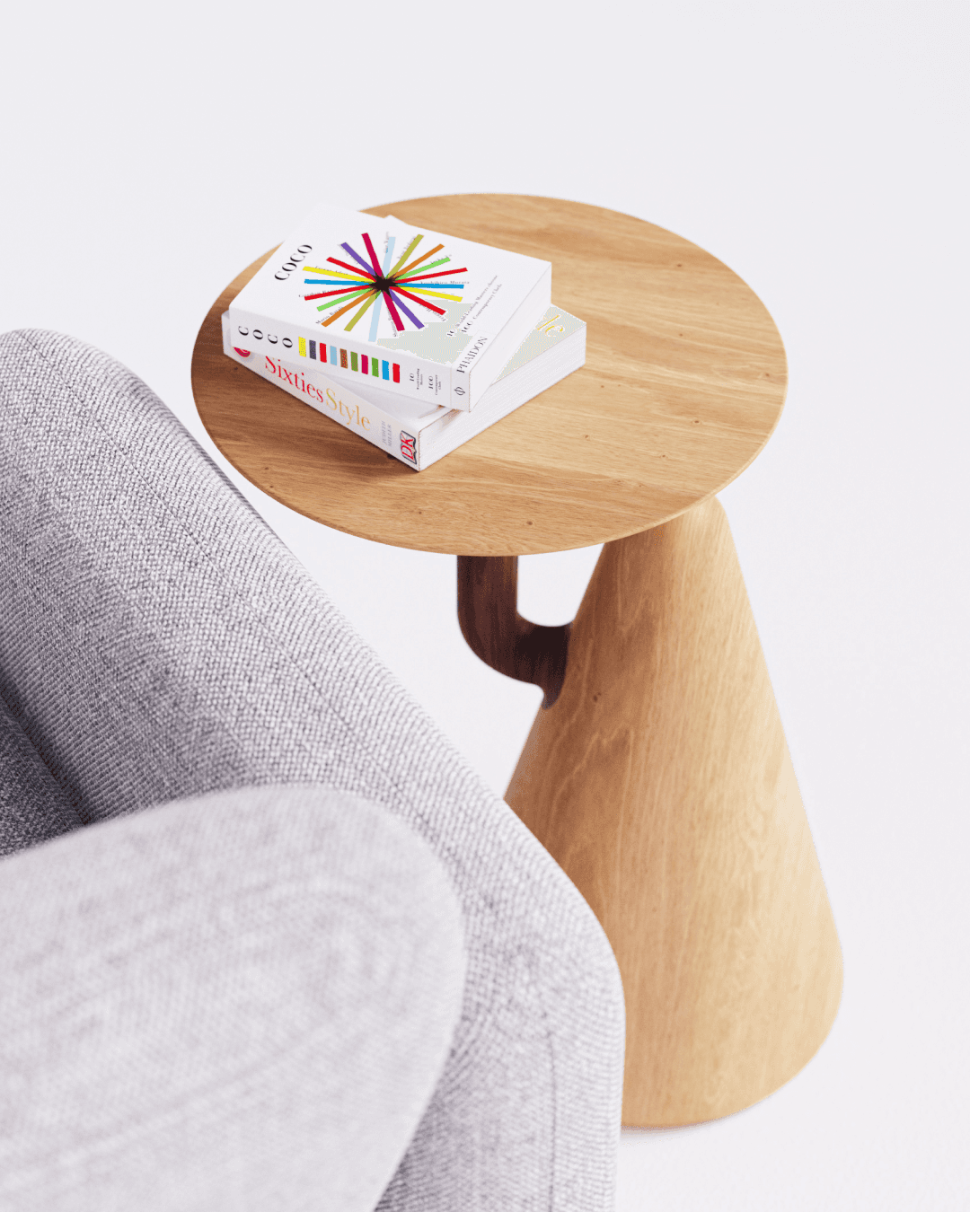 A detail shot of noknok studio's hatch dining table design