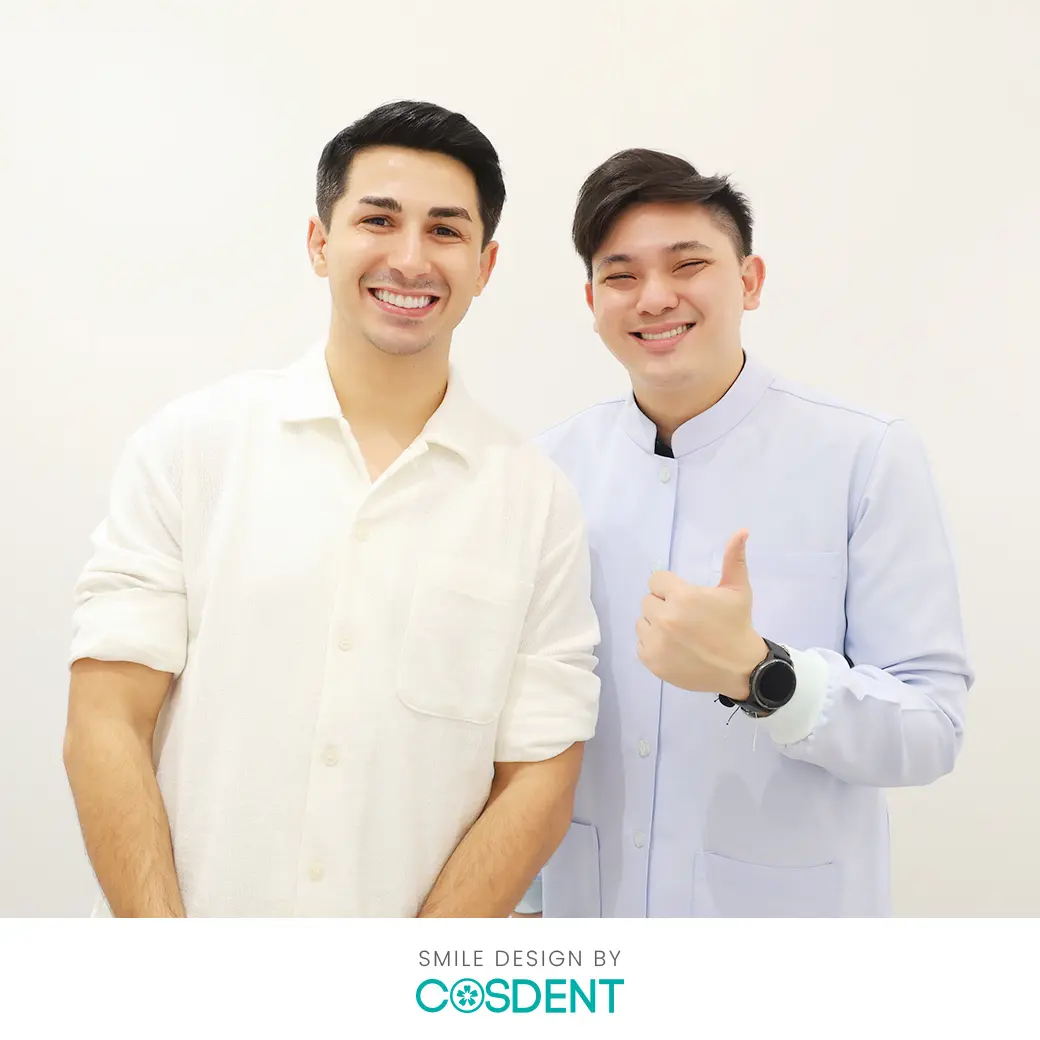 เคสทำวีเนียร์ หมอเช็ค cosdent smile design