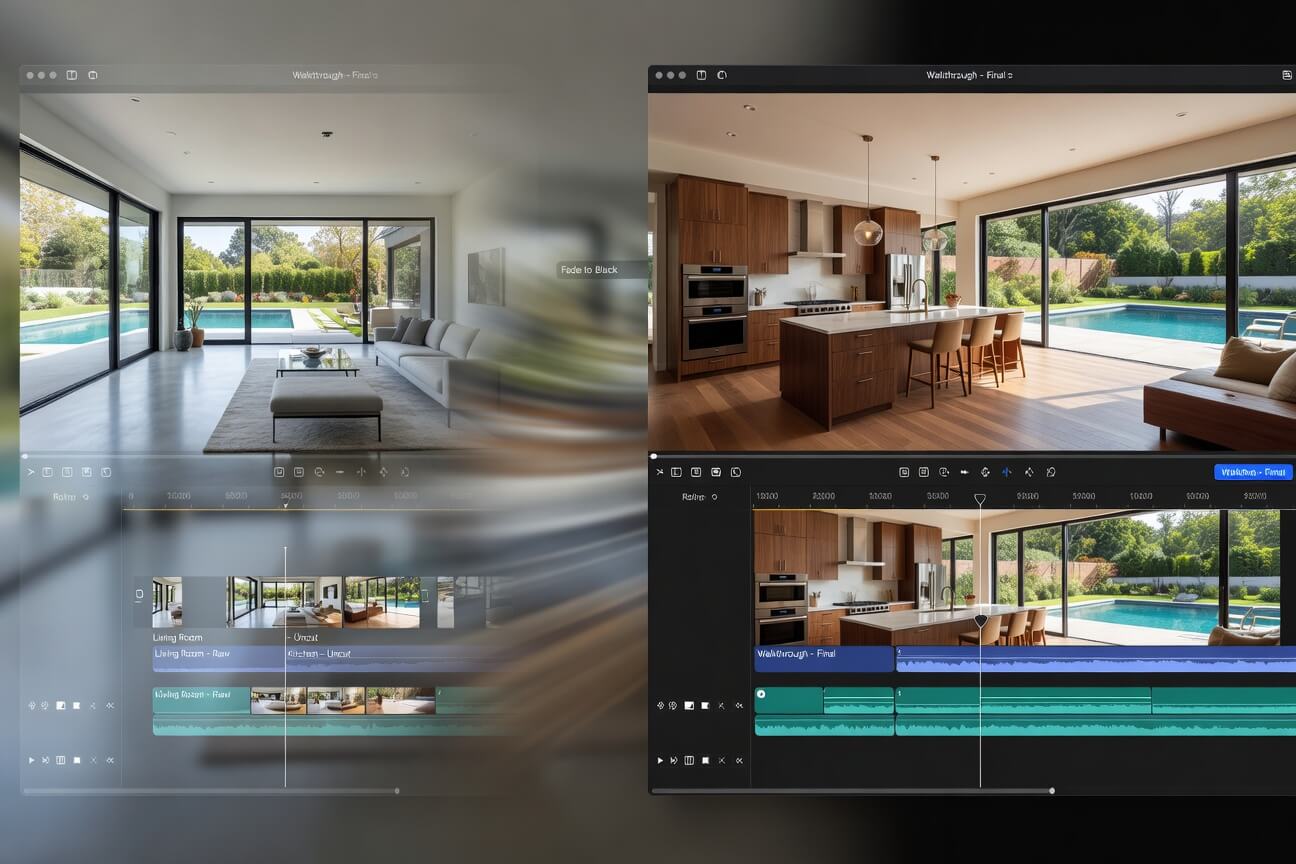 video editing service real estate