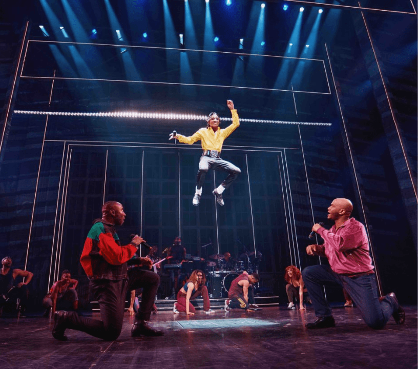 Book tickets to relive the King of Pop Michael Jackson at "MJ The Musical" in London's vibrant West End at the Prince Edward Theatre.