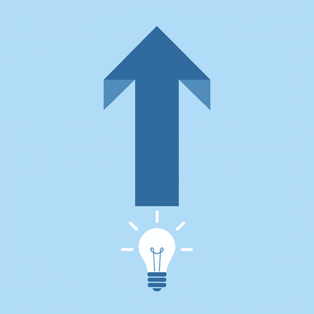 Upward arrow showing progression from lower grades to higher grades through a synthesis-focused approach