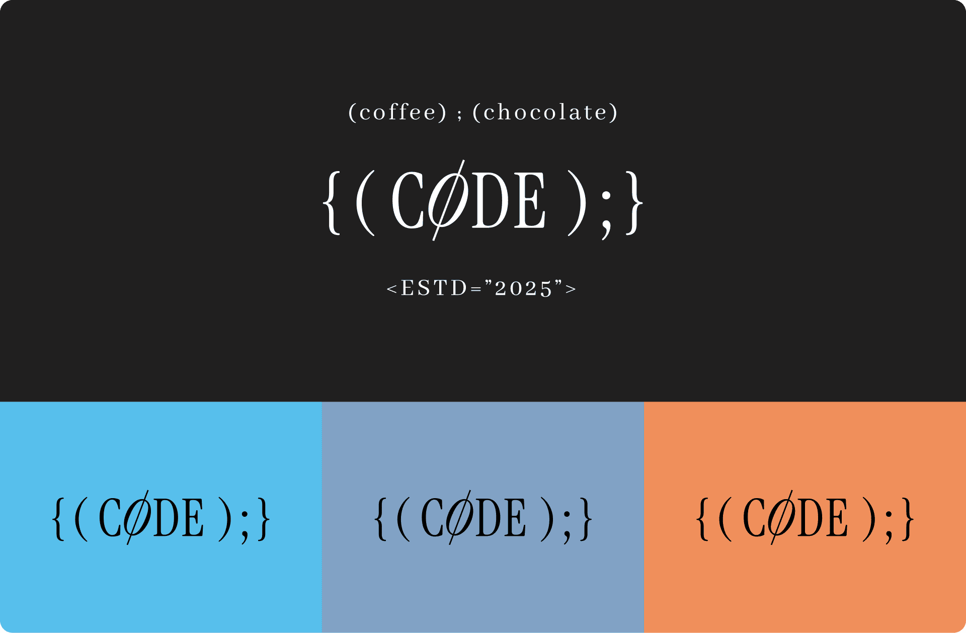 Code Coffee 咖啡廳 Logo設計