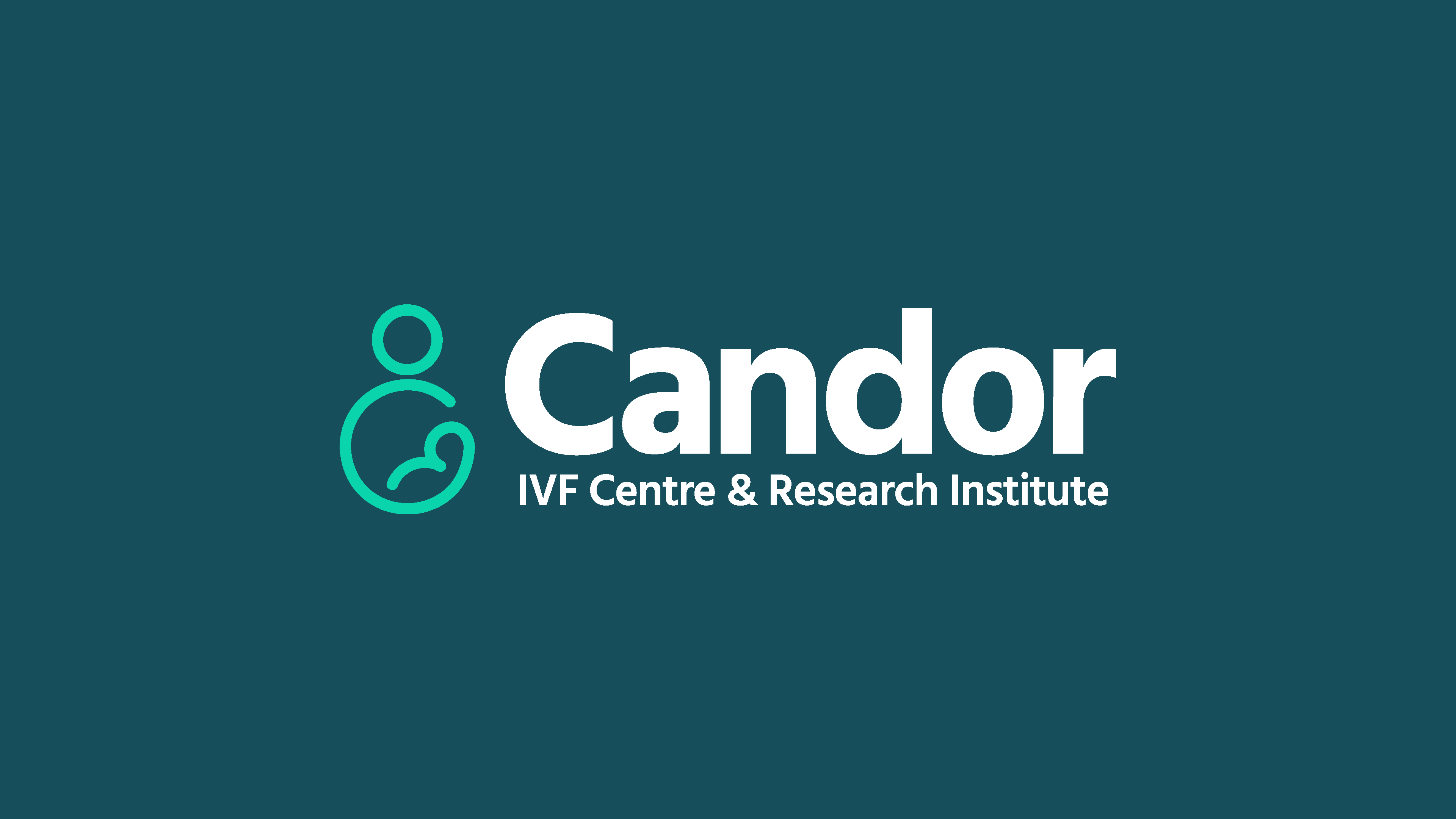 candor ivf redesigned logo on dark background