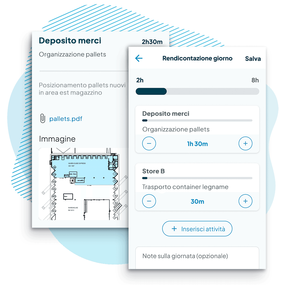 Video dimostrativo sulla timbratura smart con Fluida: veloce e intuitiva per il personale della logistica